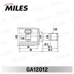 MILES GA12012