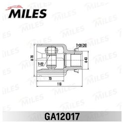 MILES GA12017