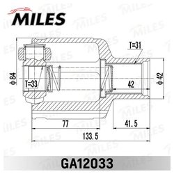 MILES GA12033