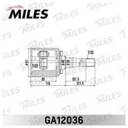 MILES GA12036