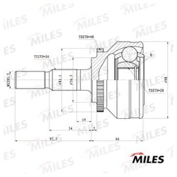 MILES GA20504