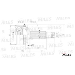 MILES GA20601