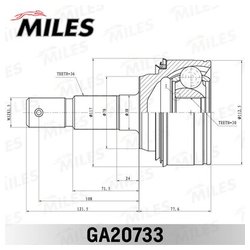 MILES GA20733