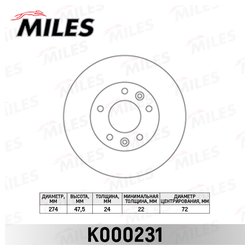 MILES K000231