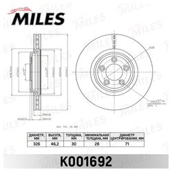 MILES K001692