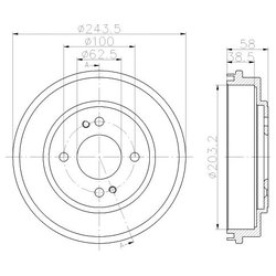 Mintex MBD312