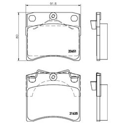 Mintex MDB1822