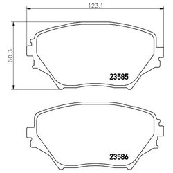 Фото Mintex MDB2155