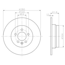 Mintex MDC1085