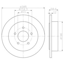 Mintex MDC1335