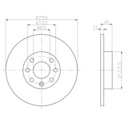 Mintex MDC1361