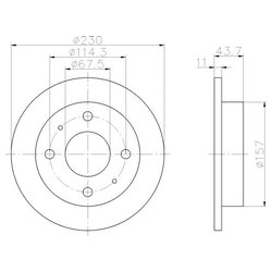 Mintex MDC1460