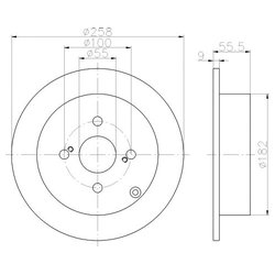 Mintex MDC1678