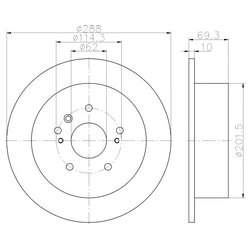 Mintex MDC1857