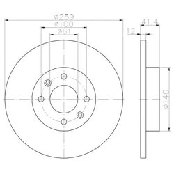 Mintex MDC2087