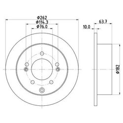 Mintex MDC2753