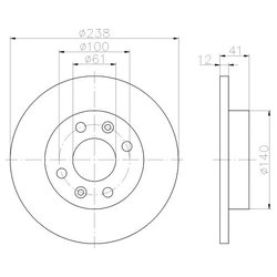 Mintex MDC297