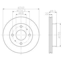 Mintex MDC583