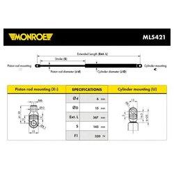 Monroe ML5421