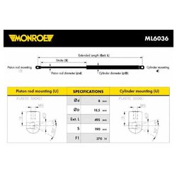 Monroe ML6036