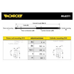 Monroe ML6211