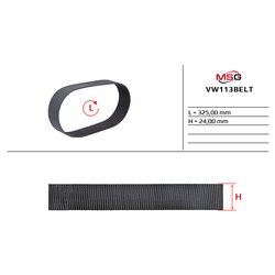 Msg VW113BELT