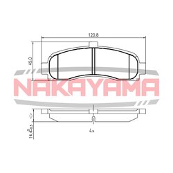Nakayama HP8206NY