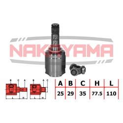 Nakayama NJ7177NY