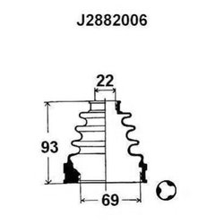 Nipparts J2882006