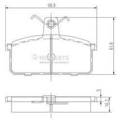 Nipparts J3608008