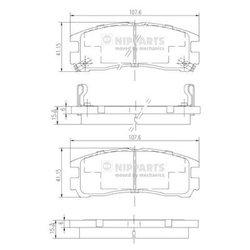 Nipparts J3615003