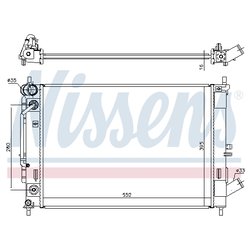 Nissens 606476