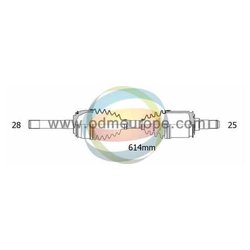 ODM-MULTIPARTS 18-081850