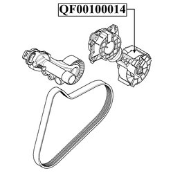 Quattro Freni QF00100014