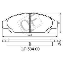 Quattro Freni QF58400