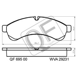 Quattro Freni QF69500