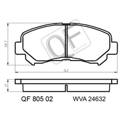 Quattro Freni QF80502