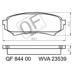 Quattro Freni QF84400