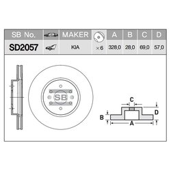 Sangsin SD2057