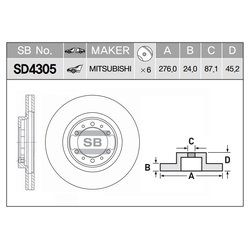 Sangsin SD4305