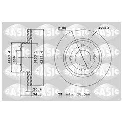 Фото Sasic 2464A74J