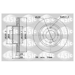 Sasic 2464R74J