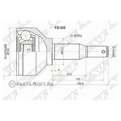 Sat FD235