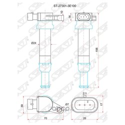 Sat ST273013E100