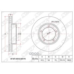 Sat ST-43512-60170