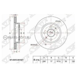 Sat ST-43512-B1021