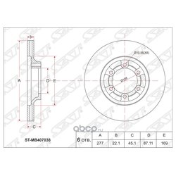 Sat ST-MB407038