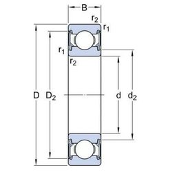 SKF 60072RS