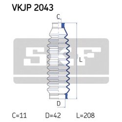 SKF VKJP 2043