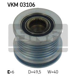 SKF VKM 03106